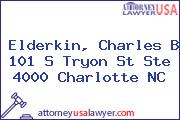 Elderkin, Charles B 101 S Tryon St Ste 4000 Charlotte NC