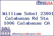 William Sobel 23801 Calabasas Rd Ste 1006 Calabasas CA