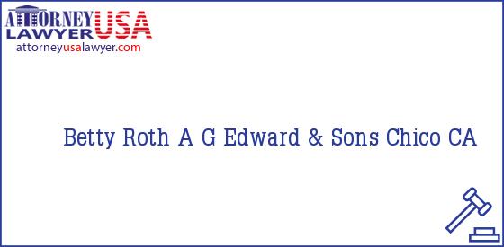 Telephone, Address and other contact data of Betty Roth, Chico, CA, USA