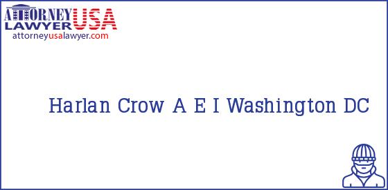 Telephone, Address and other contact data of Harlan Crow, Washington, DC, USA