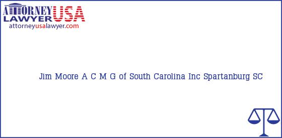 Telephone, Address and other contact data of Jim Moore, Spartanburg, SC, USA