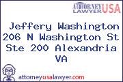 Jeffery Washington 206 N Washington St Ste 200 Alexandria VA
