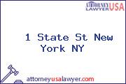 1 State St New York NY