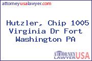 Hutzler, Chip 1005 Virginia Dr Fort Washington PA