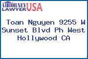 Toan Nguyen 9255 W Sunset Blvd Ph West Hollywood CA