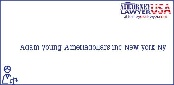 Telephone, Address and other contact data of Adam young, New york, Ny, USA