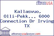 Kallasvuo, Olli-Pekk... 6000 Connection Dr Irving TX