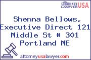 Shenna Bellows, Executive Direct 121 Middle St # 301 Portland ME