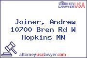 Joiner, Andrew 10700 Bren Rd W Hopkins MN