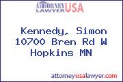 Kennedy, Simon 10700 Bren Rd W Hopkins MN