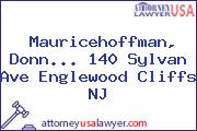 Mauricehoffman, Donn... 140 Sylvan Ave Englewood Cliffs NJ