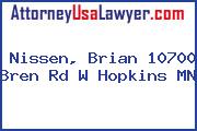 Nissen, Brian 10700 Bren Rd W Hopkins MN