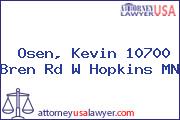 Osen, Kevin 10700 Bren Rd W Hopkins MN