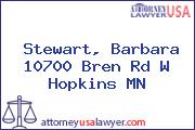 Stewart, Barbara 10700 Bren Rd W Hopkins MN