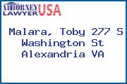 Malara, Toby 277 S Washington St Alexandria VA