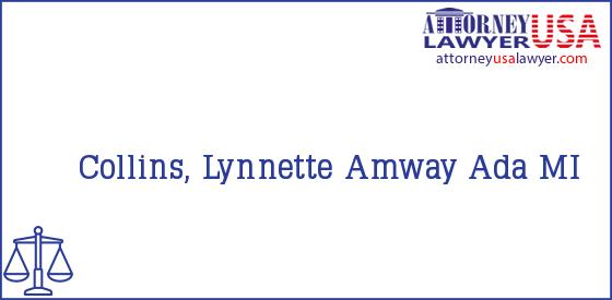 Telephone, Address and other contact data of Collins, Lynnette, Ada, MI, USA