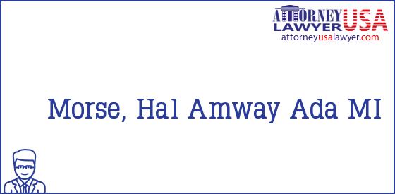 Telephone, Address and other contact data of Morse, Hal, Ada, MI, USA