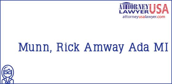Telephone, Address and other contact data of Munn, Rick, Ada, MI, USA