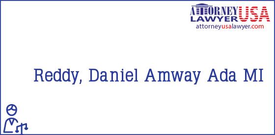Telephone, Address and other contact data of Reddy, Daniel, Ada, MI, USA