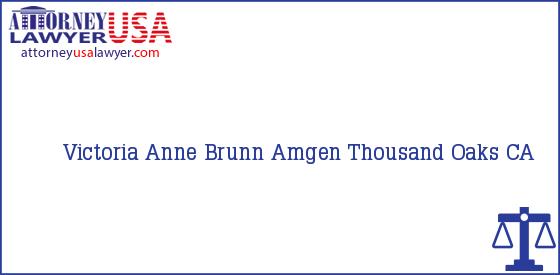 Telephone, Address and other contact data of Victoria Anne Brunn, Thousand Oaks, CA, USA