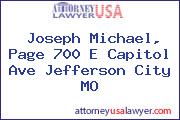 Joseph Michael, Page 700 E Capitol Ave Jefferson City MO