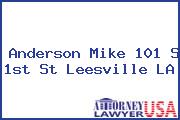 Anderson Mike 101 S 1st St Leesville LA