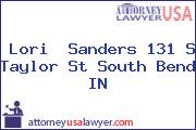 Lori  Sanders 131 S Taylor St South Bend IN