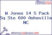W Jones 14 S Pack Sq Ste 600 Asheville NC