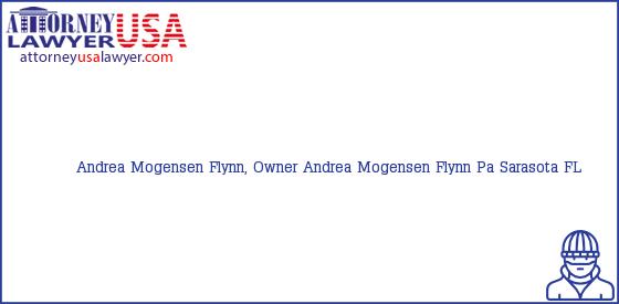 Telephone, Address and other contact data of Andrea Mogensen Flynn, Owner, Sarasota, FL, USA