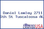 Daniel Lemley 2711 6th St Tuscaloosa AL