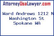 Ward Andrews 1212 N Washington St Spokane WA