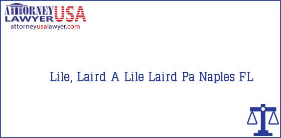 Telephone, Address and other contact data of Lile, Laird, Naples, FL, USA