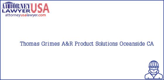 Telephone, Address and other contact data of Thomas Grimes, Oceanside, CA, USA