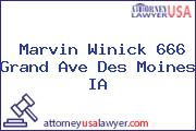 Marvin Winick 666 Grand Ave Des Moines IA