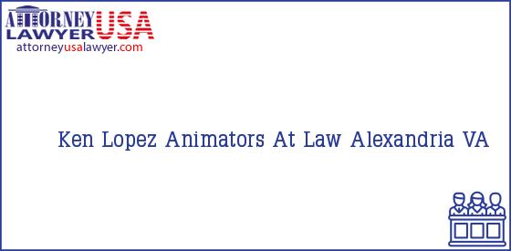 Telephone, Address and other contact data of Ken Lopez, Alexandria, VA, USA