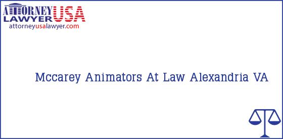 Telephone, Address and other contact data of Mccarey, Alexandria, VA, USA