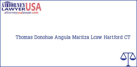 Telephone, Address and other contact data of Thomas Donohue, Hartford, CT, USA