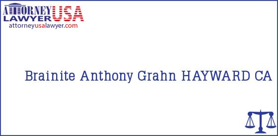 Telephone, Address and other contact data of Brainite, HAYWARD, CA, USA