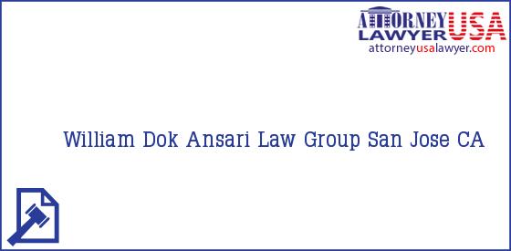 Telephone, Address and other contact data of William Dok, San Jose, CA, USA