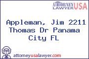 Appleman, Jim 2211 Thomas Dr Panama City FL