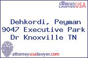 Dehkordi, Peyman 9047 Executive Park Dr Knoxville TN