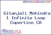 Gitanjali Mohindra 1 Infinite Loop Cupertino CA