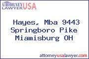 Hayes, Mba 9443 Springboro Pike Miamisburg OH