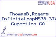 ThomasB.Rogers 1InfiniteLoopMS38-3TX Cupertino CA