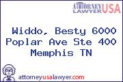Widdo, Besty 6000 Poplar Ave Ste 400 Memphis TN