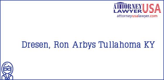 Telephone, Address and other contact data of Dresen, Ron, Tullahoma, KY, USA