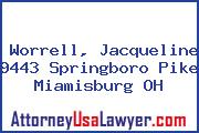 Worrell, Jacqueline 9443 Springboro Pike Miamisburg OH