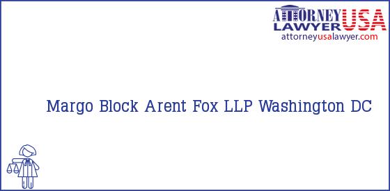Telephone, Address and other contact data of Margo Block, Washington, DC, USA