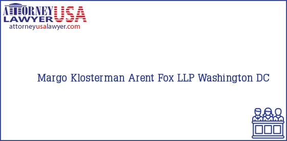 Telephone, Address and other contact data of Margo Klosterman, Washington, DC, USA