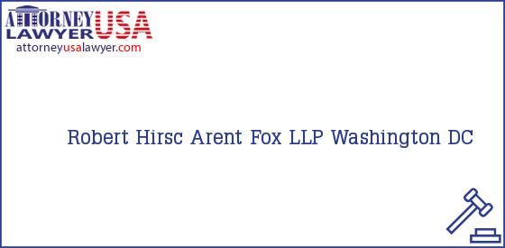 Telephone, Address and other contact data of Robert Hirsc, Washington, DC, USA